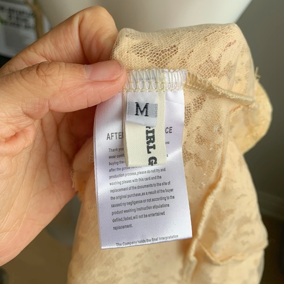 Butter Yellow Lace Halter Corset Top Sexy Feminine Camisole - Picture 5 of 5